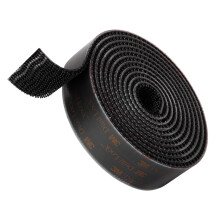 3M Dual Lock SJ3550A 25mm x 2.5m Black 1 Pack Reclosable Fastener Mounting Tape Interlocking Mushroom Shaped Strong Adhesive Hook Lock Sticky Tape