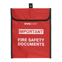 Firechief HSDA4 Soft Pack Document Holder, A4, Red