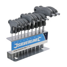 Silverline Trx Key T-Handle Set 10pce T9 - T50 (32