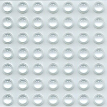 1176 CLEAR KITCHEN CABINET DOOR BUFFER PADS Catch, Protector, Soft Close Stop Dots 8mm - from The StickyStuff Company