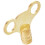 Merriway BH02832 Easigrip Clock Type Radiator Key Solid Brass - Pack of 2 Pieces 2