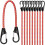 HORUSDY 10-Piece Heavy Duty Bungee Cords with Meta 1