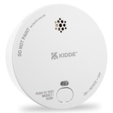 Kidde 2030-DSR Battery Powered Optical Smoke Alarm for Home | 9V Replaceable Bat