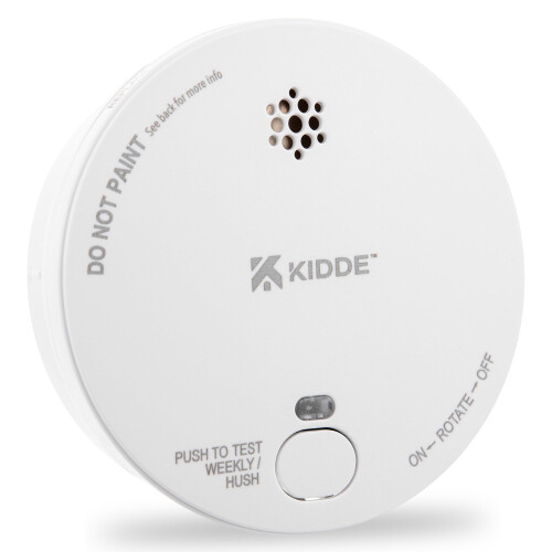 KIDDE Kidde 2030-DSR Battery Powered Optical Smoke Alarm for Home | 9V Replaceable Bat