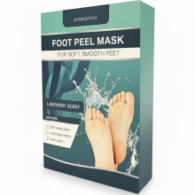 Foot Peel Mask 3 Pack Lavender Exfoliating Foot Mask for Dead Skin Removal and Cracked Heel