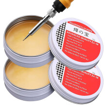 2Pcs No-Clean Solder Flux Paste | Professional Welding Grease for Mobile Phones, Home Appliances, Computer Motherboards & More