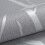 Trafagala NonWoven Silver Grey Wallpaper 3D Embossed Striped Feature B 2