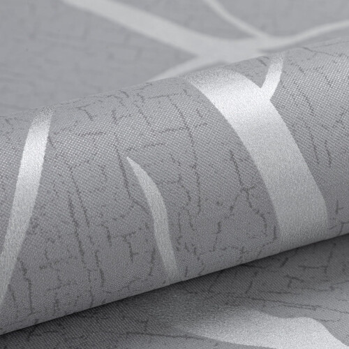 Trafagala Non-Woven Silver Grey Wallpaper 3D Embos 2
