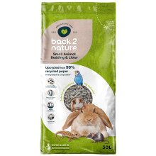 Back2Nature Small Animal Bedding (30L) - Non-Toxic Recycled Paper