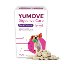 YuMOVE Digestive Care, Dog Pre and Probiotics Supplement for Gut