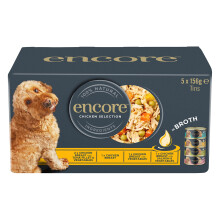 Encore 100 Percent Natural Adult Wet Dog Food, Chicken and Fish Select