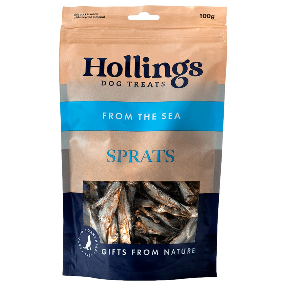 Hollings Sprats For Dogs, 100G, Pack Of 1