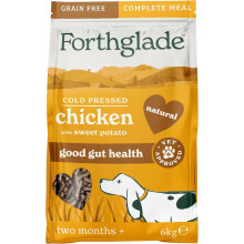 Forthglade Dry Dog Food, Cold Pressed (6kg), Hypoallergenic and Grain