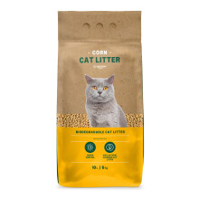 by Amazon Clumping Corn Cat Litter, Unscented, 10 L (Pack of 1) (Previ