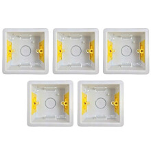 Appleby SB619 Dry Lining "Fast Fix" Box Single 1 Gang 32mm Deep (Pack of 5)