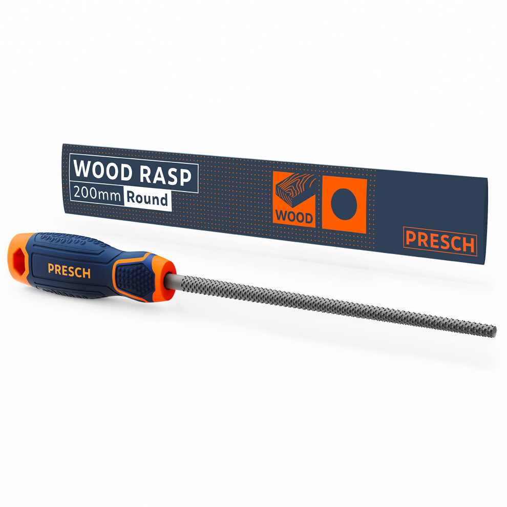 Presch Wood Rasp Round 200Mm - Wood Rasp For Proce