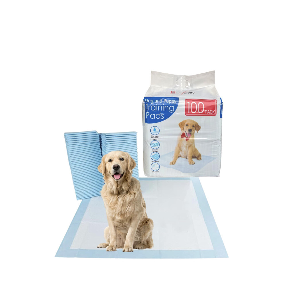 New Bargain Factory - Pet Potty Training Pads Pack Of 50 For Dogs Puppy Pa