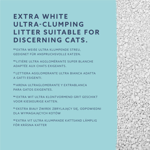 by Amazon Extra White Ultra Clumping Cat Litter 10L 2