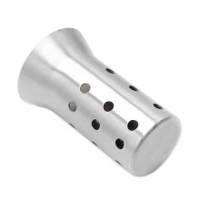 Universal 51mm Exhaust Muffler Silencer DB Killer Stainless Steel Car Tail Pipe Tip RustResistant