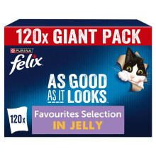 FELIX As Good As it Looks Favourites Selection in Jelly Wet Cat Food 1