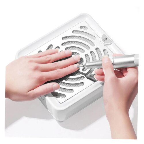 Professional Nail Dust Collector for Manicure Table with Powerful Suction and Removable Filter 2