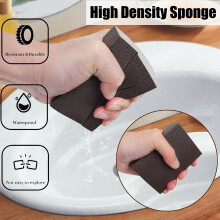 Sanding Block 8 Pieces, Sanding Sponges with 8 Grits(36/60/80/100/120/150/180) Coarse/Medium/Fine/Superfine, Reusable Wet and Dry Dual-use Abrasive S