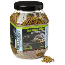 Komodo Complete Holistic Tortoise Diet Fruit and Flower 680 g, Balanced food for