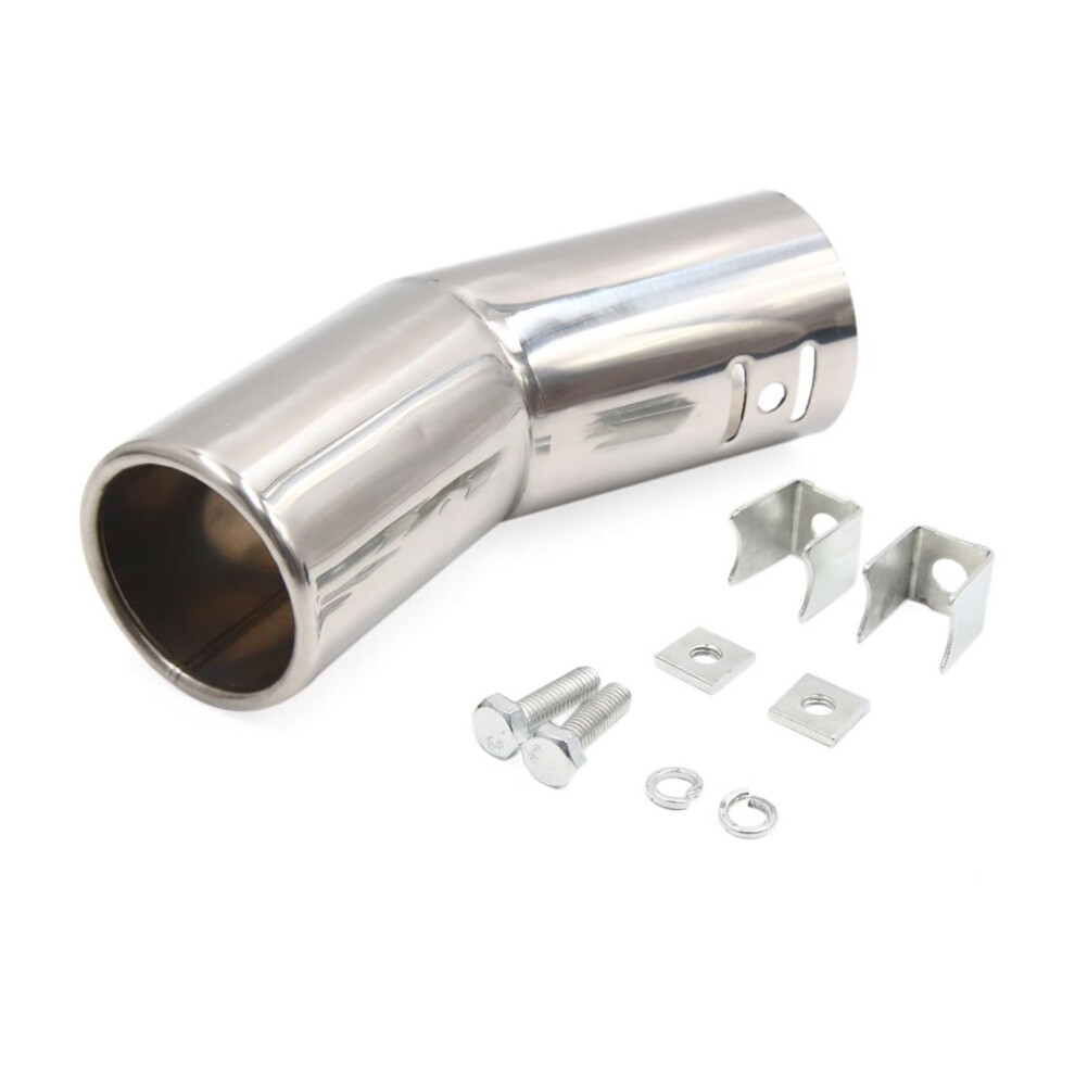 51Mm Inlet Stainless Steel Car Exhaust Tip, Universal Muffler Tailpipe, Rustresistant Upgrade 9113335758094