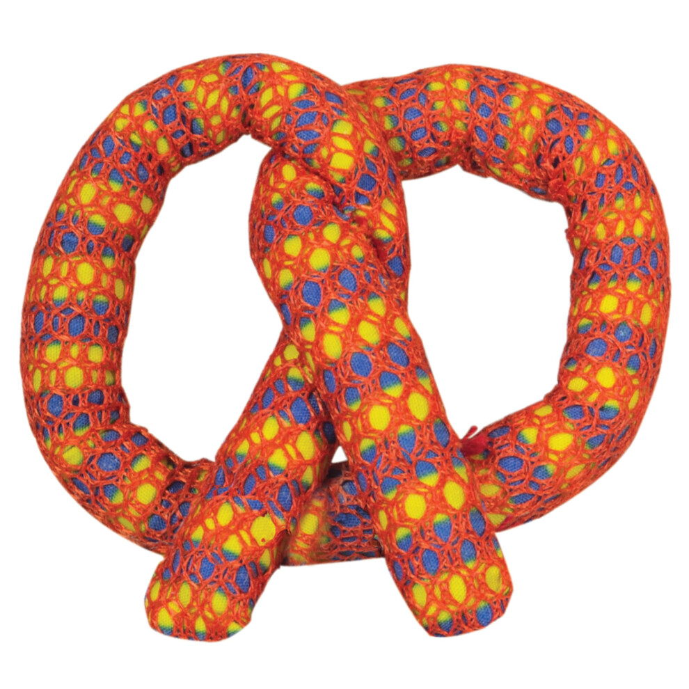 Catstages Catnip Plaque Away Pretzel Dental Cat Chew Toy