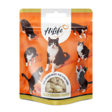 HiLife Chicken Breast Cat Treats, Freeze Dried & Grain Free Chicken Treats for A