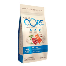 Wellness CORE Ocean 1.75 kg, Salmon & Tuna – Dry Cat Food for Adult Cats, Grain-Free, Natural, Hypoallergenic, Protein-Rich, High Fish Content