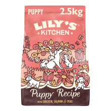 Lily's Kitchen Made with Natural Ingredients Puppy Dry Dog Food Chicken, Salmon