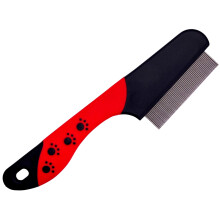 Masterclip Flea Comb - Nits & Ticks Removal Grooming Comb for Cats, Dogs & Rabbits