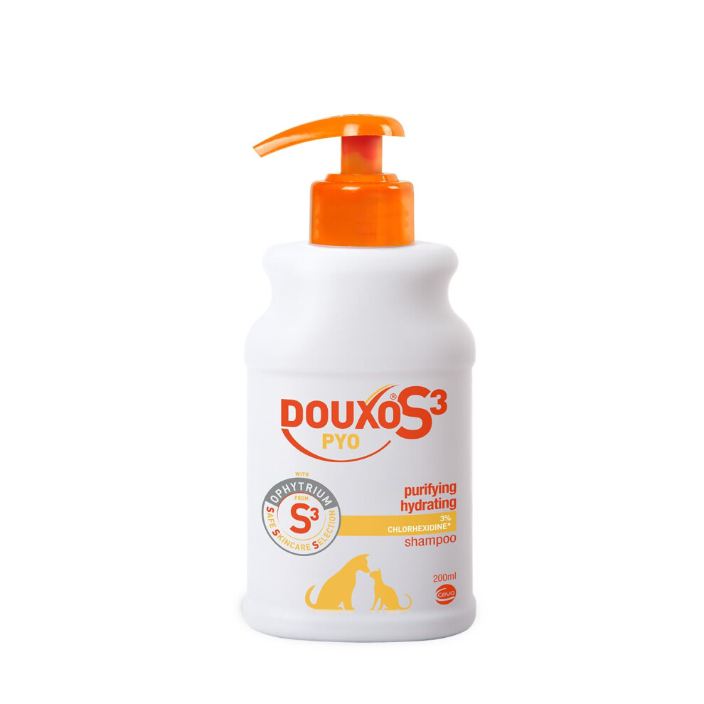 Douxo S3 Pyo Antibacterial And Antifungal Dog And Cat Shampoo - Hypoal
