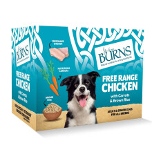 Burns Pet Natural Nutrition Adult & Senior Wet Dog Food Free Range Chicken, Carr