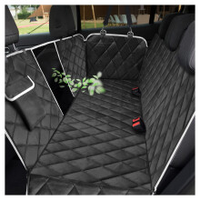 VSPETCC Dog Car Seat Cover, Waterproof with Mesh Window And Storage Pocket