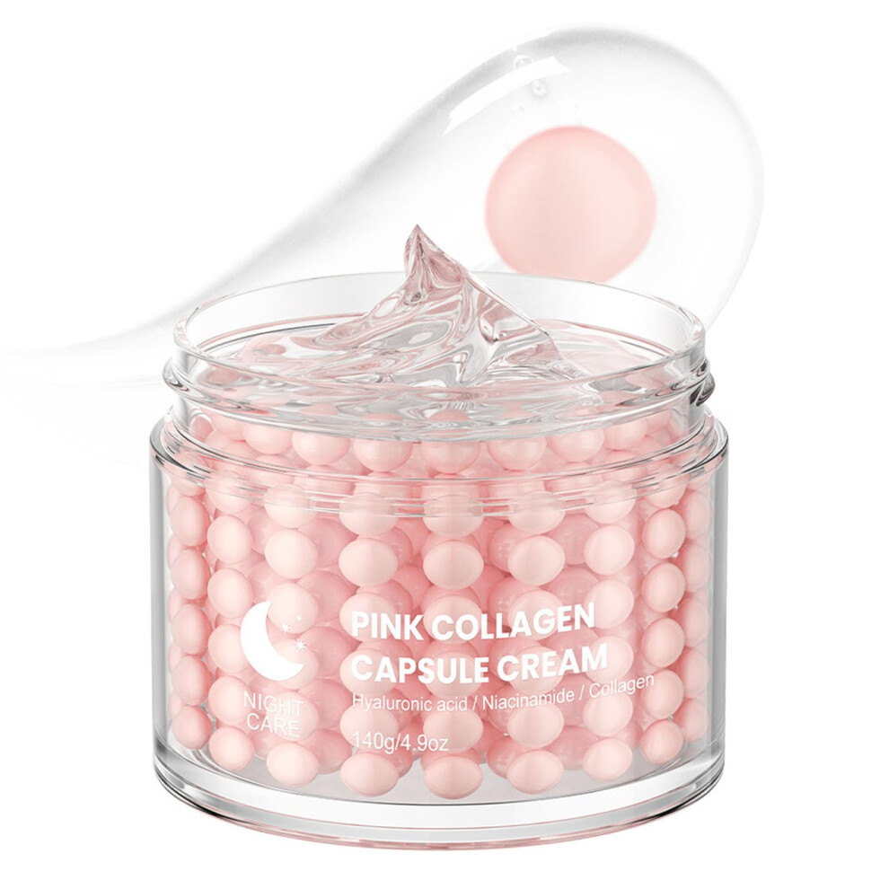 Cream Collagen Face Antiaging Moisturizer With Hyaluronic Acid For Firming, Hydration, All Skin Types