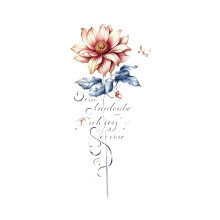 Waterproof Butterfly Temporary Tattoo Sticker for Women Arm Body Art Decoration Removable