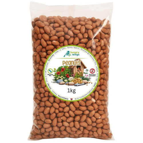 Wild Bird Food (1kg, Peanuts)