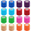 Clooflar 16 Pack Self Adhesive Cohesive Bandage, 5cm x 4.5m Elastic 1