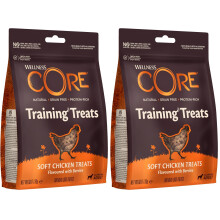 Wellness CORE Training Treats Chicken & Berries, Soft Grain Free Dog S