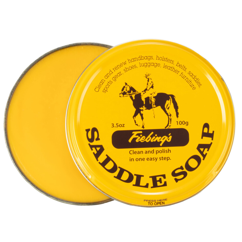 Fiebing's Saddle Soap, 3.5 Oz, Yellow