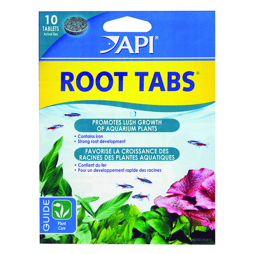 Api Root Tabs Freshwater Aquarium Plant Fertilizer 13 G 10-Count Box