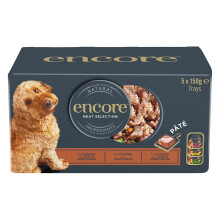 Encore Complete and Natural Wet Dog Food Pate, Meat Selection For Dogs