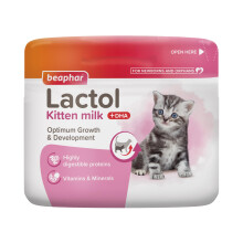 Beaphar - Lactol Kitten Milk 250g - Milk Replacer & Complete Feed for Newborn &