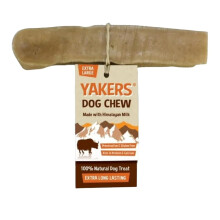 Yakers Natural Dog Chews, Original Flavor, XL (Pack of 2) - Natural Dog Treat Made with Himalayan Milk, Gluten-Free, Durable and Healthy Treats for A
