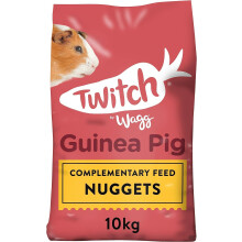 Wagg Twitch Guinea Pig Food 10kg - Complementary Feed Nuggets