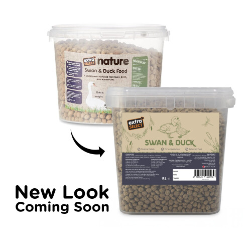 Extra Select Premium Floating Swan and Duck Feed, 5 Litre 1