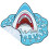 Yello Kids Shark Microfibre Beach Towel 1
