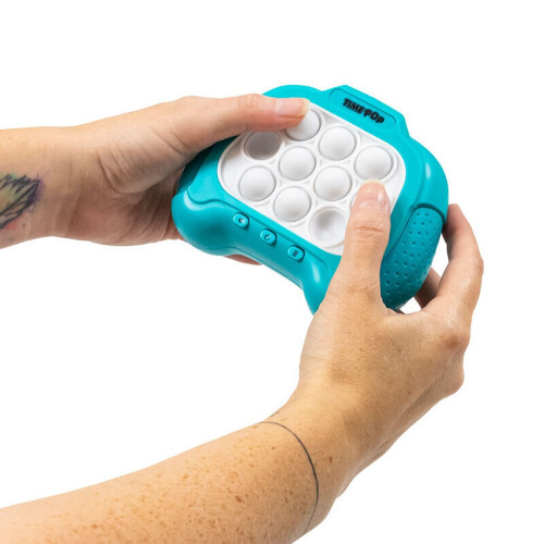 Time Pop Light Up Push Poppers Game - Blue 2